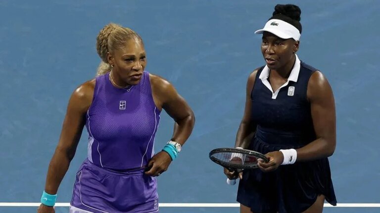 Williams sisters fall at Cincinnati while Zverev advances