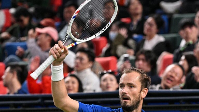Medvedev beats Paul to face Jodar in Shanghai Masters semis