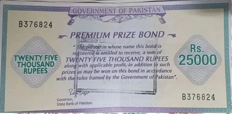 Rs. 25,000 Premium Prize Bond Draw Date & City Announced