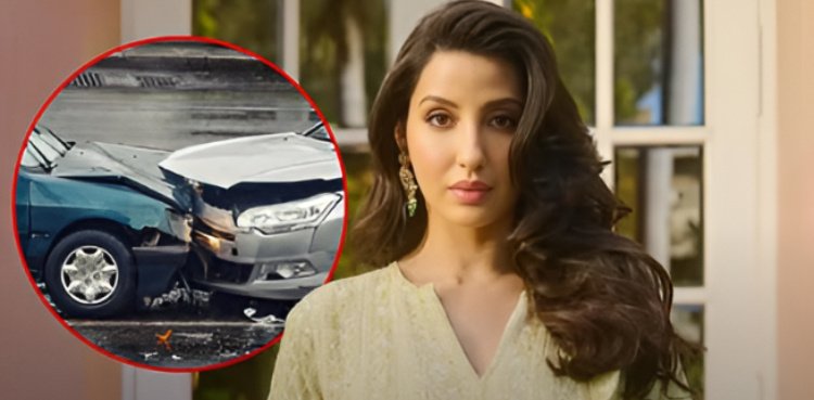 Nora Fatehi safe following serious car crash