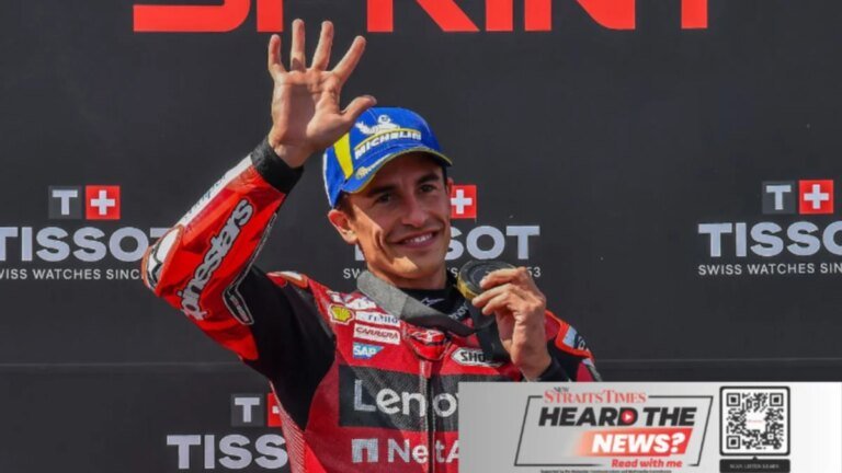 Marquez grabs MotoGP championship lead with Indonesia sprint win