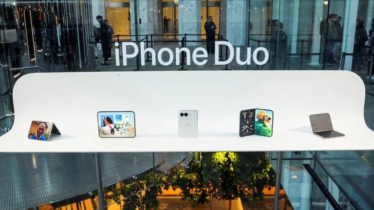 Apple fans react as iPhone Duo hits stores