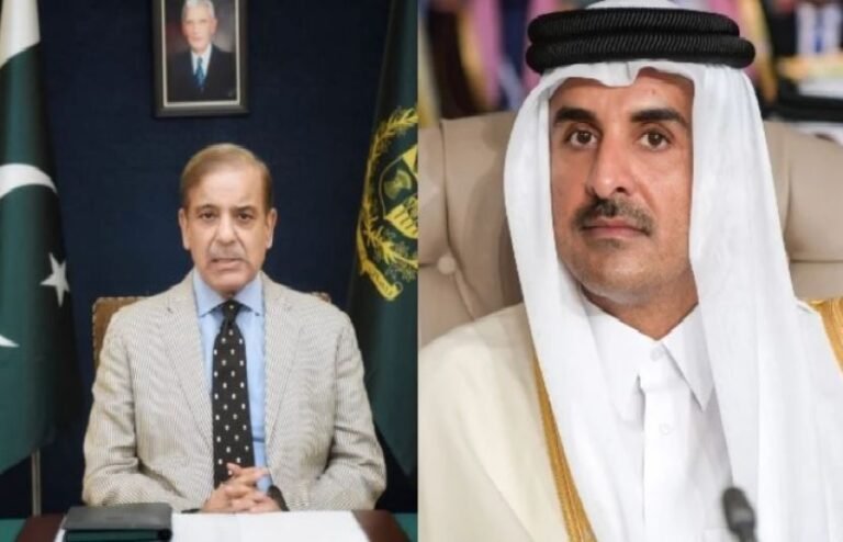 وزیر اعظم شہباز شریف سے امیر قطر کا ٹیلیفونک رابطہ، مشرق وسطیٰ کی صورتحال پر گفتگو