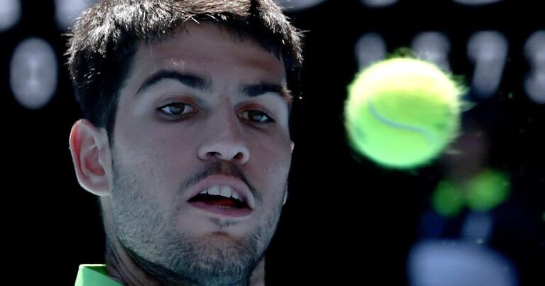 آسٹریلین اوپن: الکاراز پری کوارٹر فائنل میں، سبالینکا مشکل میں 16 391948 867786537