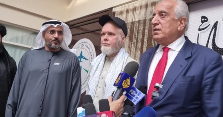 افغانستان سے رہائی پانے والا امریکی شہری ابوظبی پہنچ گیا