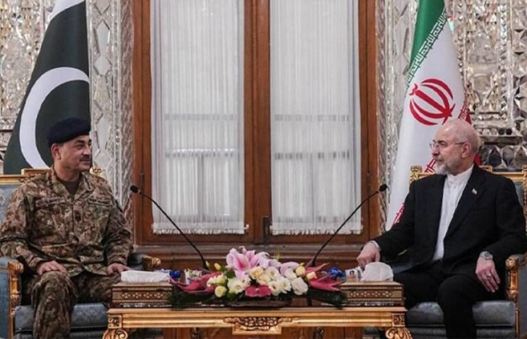 فیلڈ مارشل عاصم منیر کی تہران میں باقر قالیباف سے ملاقات