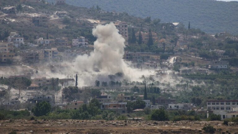 Lebanon raises toll to 4 dead in overnight Israeli strikes
