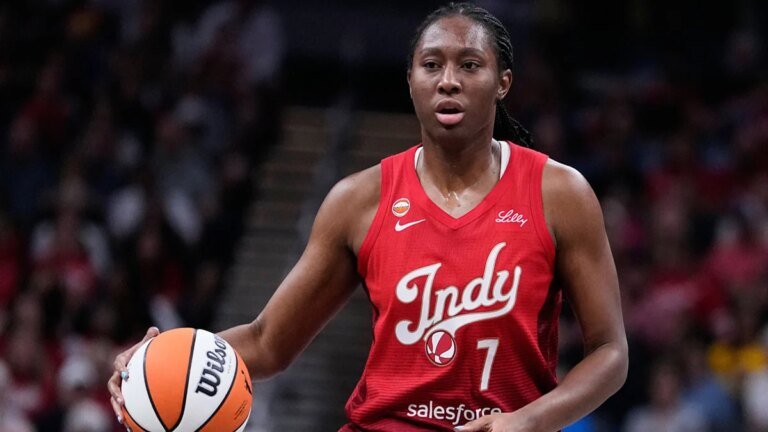 Aliyah Boston injury update ahead of Fever-Aces playoff opener