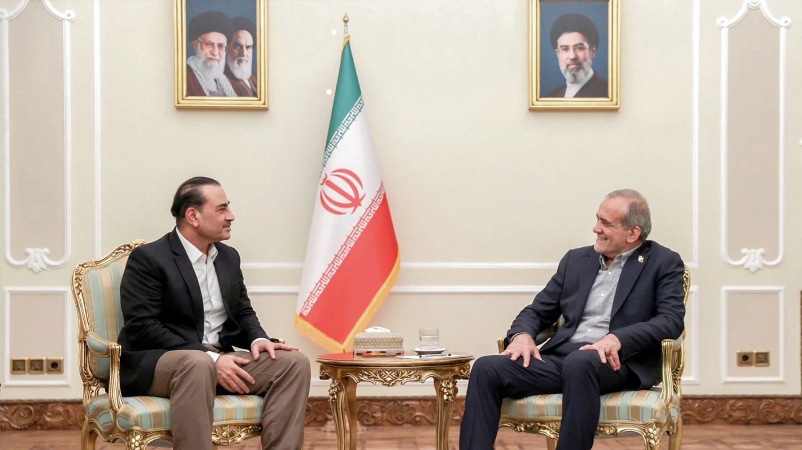 Asim Munir CDF Iranian President meeting