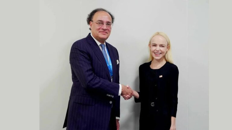 Finance Minister meets US Treasury Under Secretary to discuss Pakistan’s economic outlook, reforms and external financing