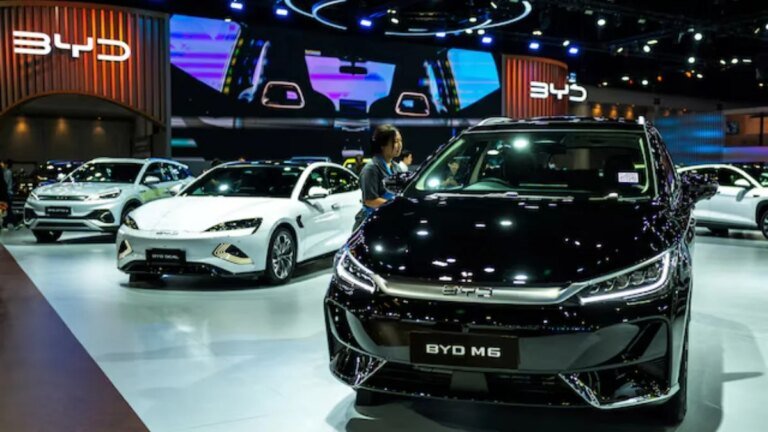 BYD sales extend growth streak on strong exports