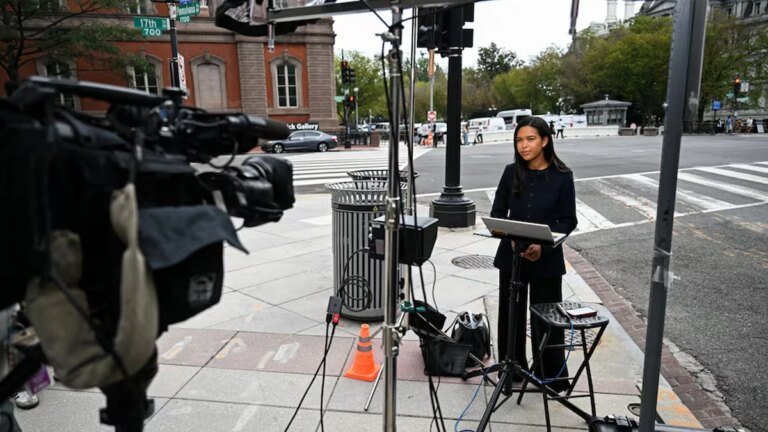 CNN, MS NOW and Politico sue Trump over White House ban