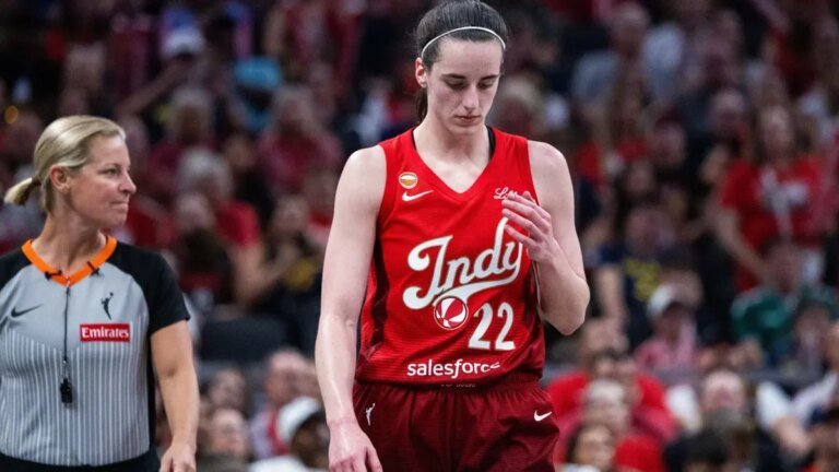 Caitlin Clark talks Indiana Fever offense struggling in game 1 against Las Vegas Aces