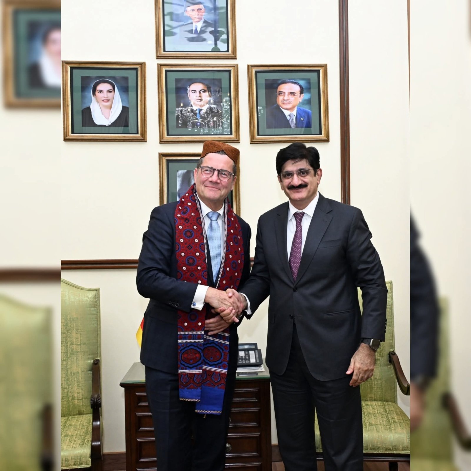 <br>پاکستان اور جرمنی کے تعلقات مزید مضبوط بنانے پر اتفاق 1 FB IMG 1756453378211