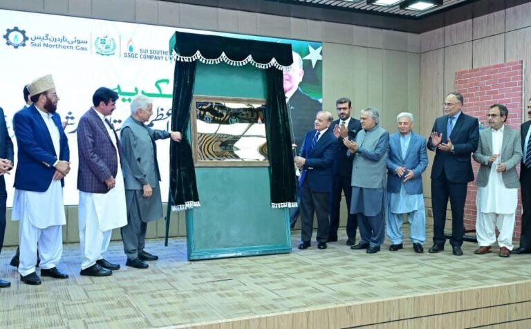 وزیرِاعظم شہباز شریف نے گھریلو آر ایل این جی کنکشنز کی بحالی کا افتتاح کر دیا