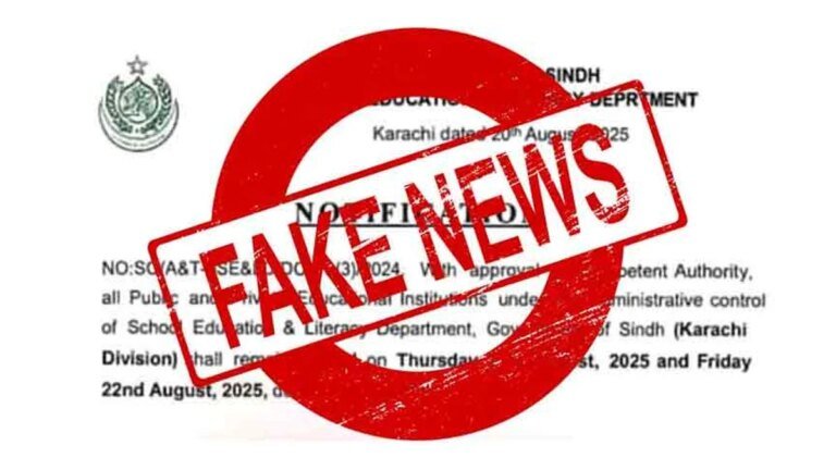 Sindh govt seeks NCCIA assistance for action against fake news