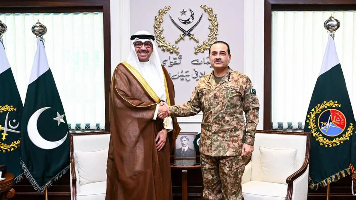 Field Marshal ASim Munir and KUwait delegation