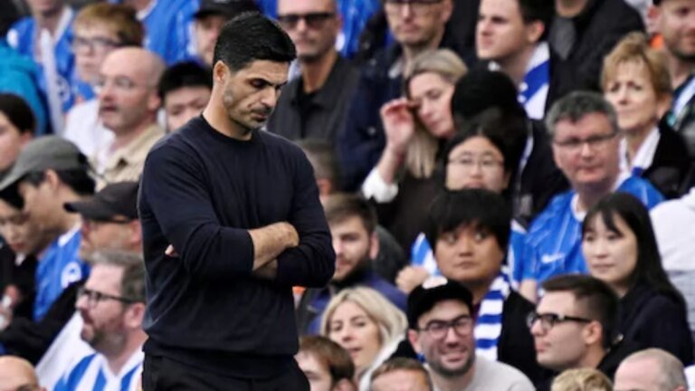 Arteta vows Arsenal will learn from chastening Brighton defeat