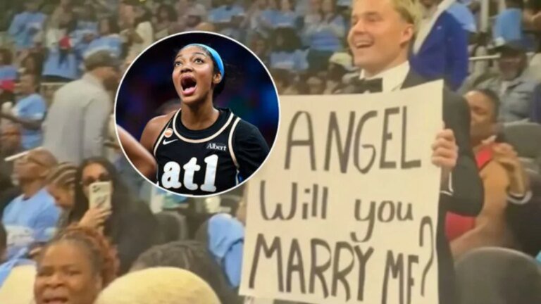 Angel Reese turns down marriage proposal during WNBA finals