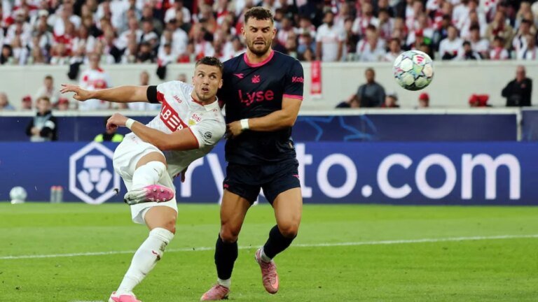 Barcelona thrash Feyenoord in Champions League as Demirovic hits Stuttgart hat-trick