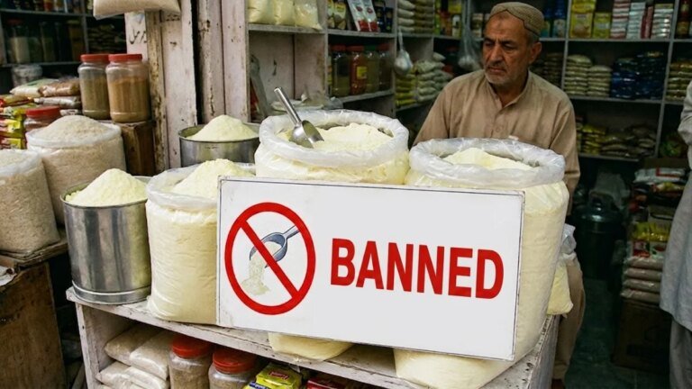 Sale of loose powdered milk banned in Quetta