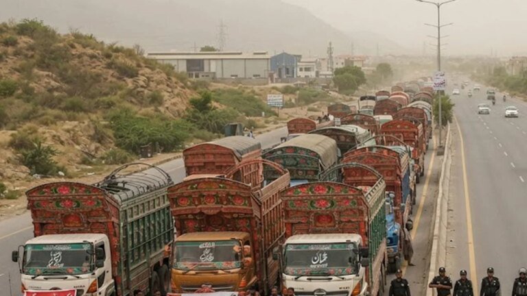 Goods transporters suspend nationwide strike