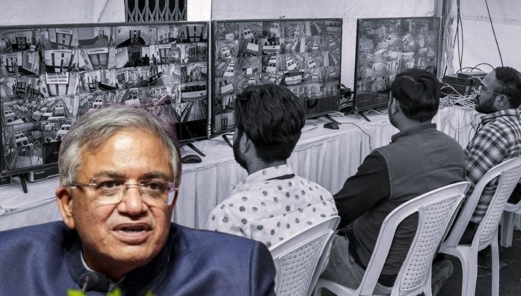 Gyanesh Election Commission CCTV pti