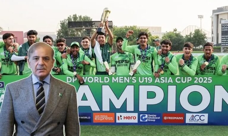 وزیراعظم کا انڈر 19 ایشیا کپ فاتح ٹیم کے لیے فی کھلاڑی ایک کروڑ روپے انعام کا اعلان