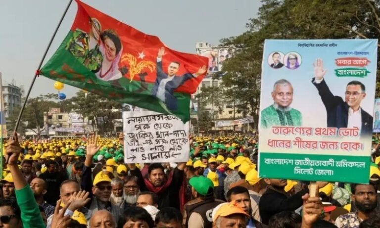 بنگلادیش میں الیکشن کے لیے انتخابی مہم کا آغاز