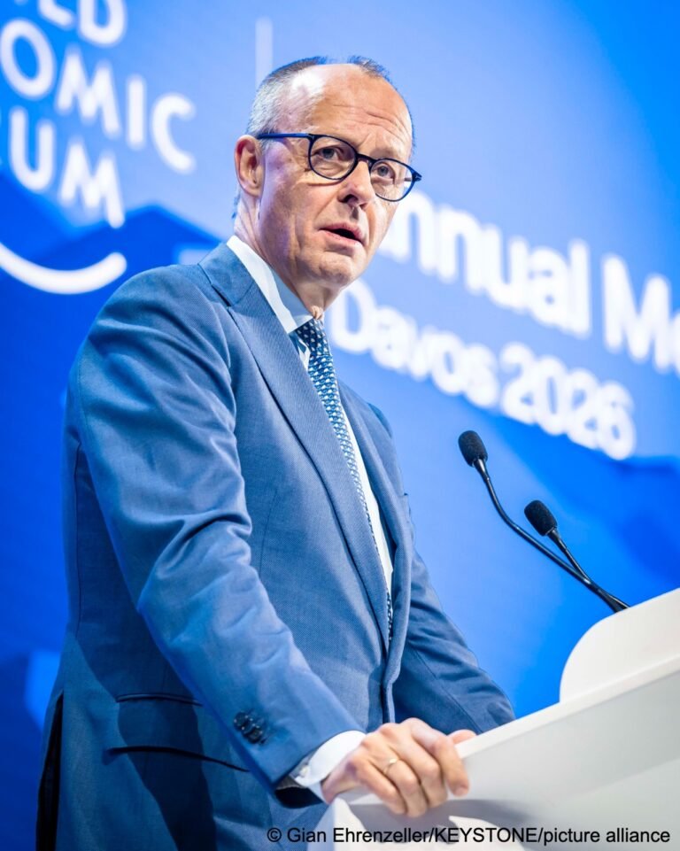 داووس 2026: جرمن چانسلر کا کہنا ہے کہ جغرافیائی سیاست کا نیا دور 'پہلے ہی شروع ہو چکا ہے۔ 107 IMG 20260124 WA1491