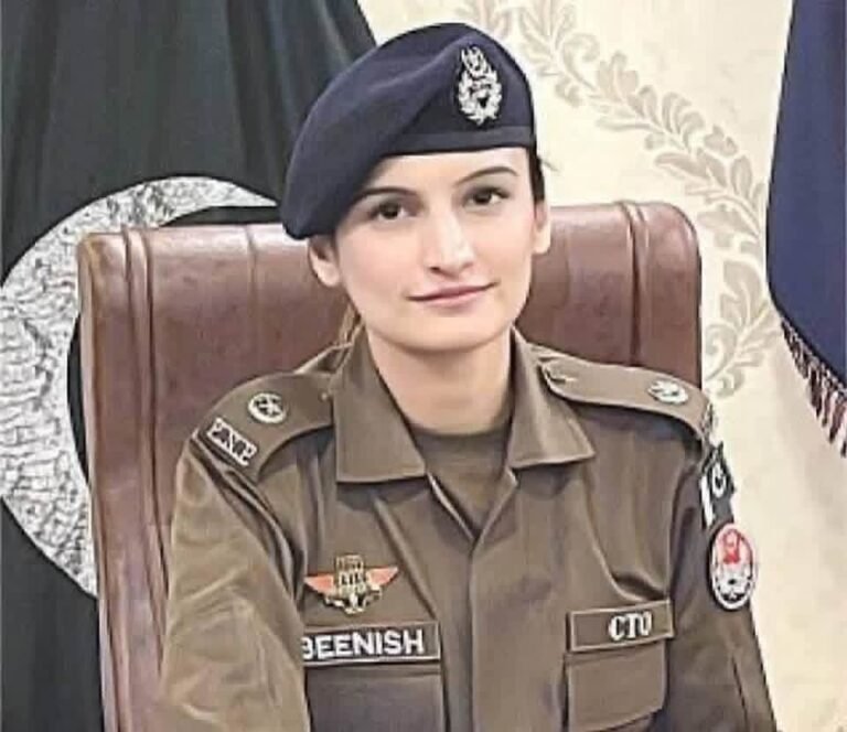 آئرن لیڈی بینش فاطمہ کو ڈی پی او جہلم تعینات کر دیا گیا