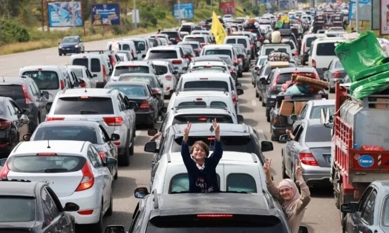 لبنان: جنوبی علاقوں میں شہریوں کی واپسی شروع، حکام نے احتیاط کی اپیل کردی