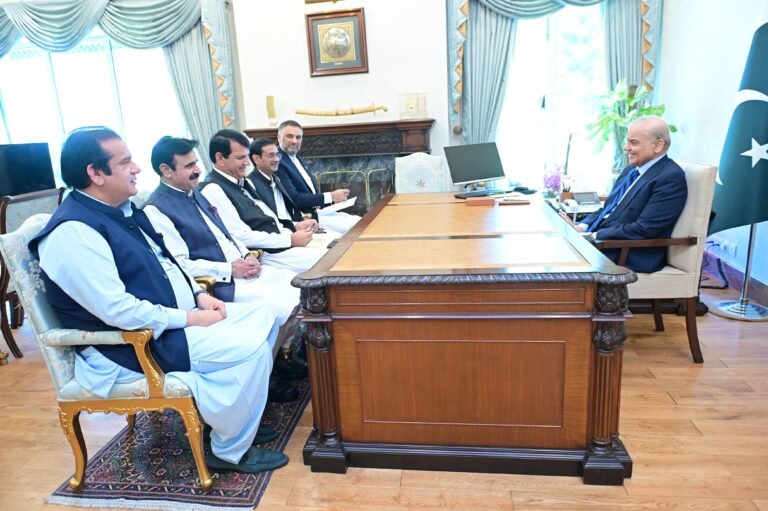 وزیراعظم شہباز شریف سے وفاقی وزیر امیر مقام کی ملاقات، ملکی سیاسی صورتحال پر تبادلہ خیال