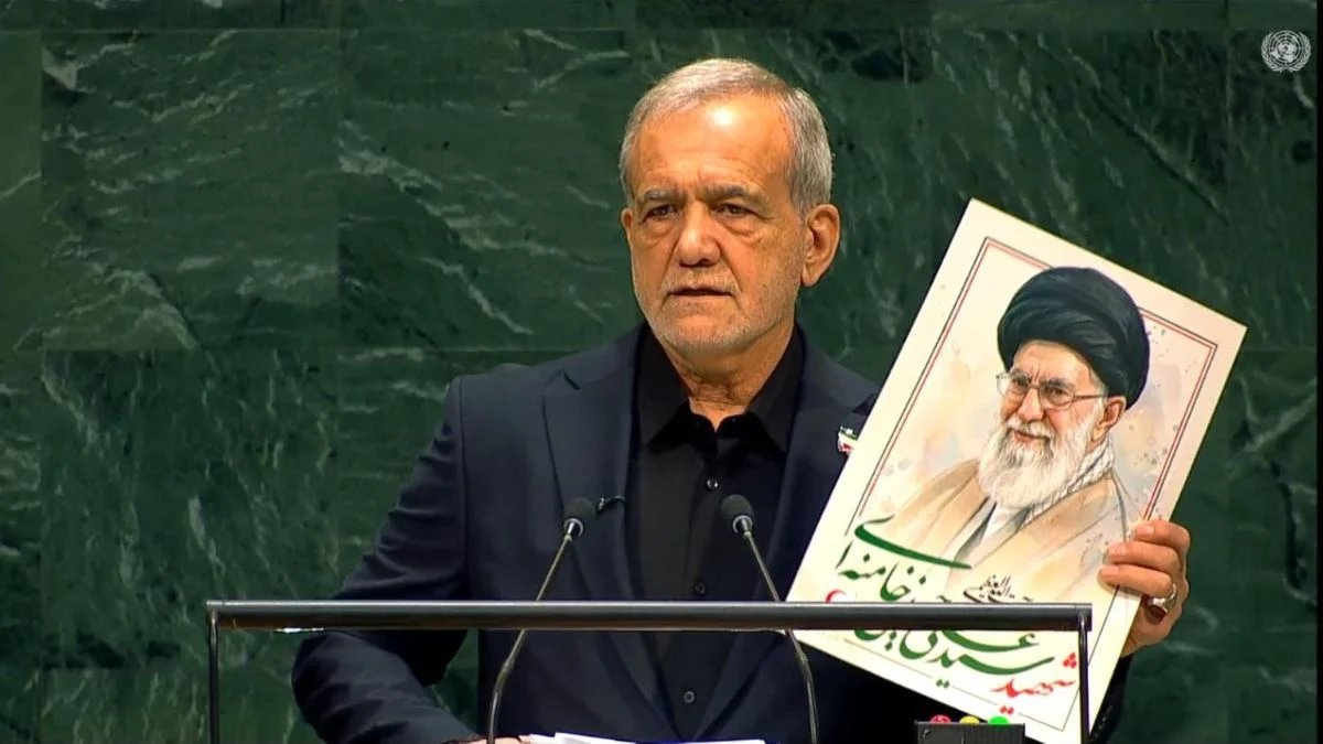 Iranian President Masoud Pezeshkian