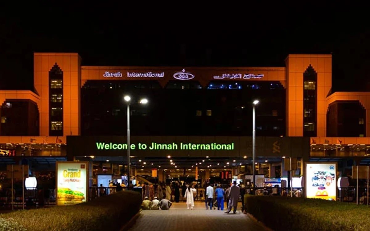 K2 Airways office at Jinnah Internatioal Airport