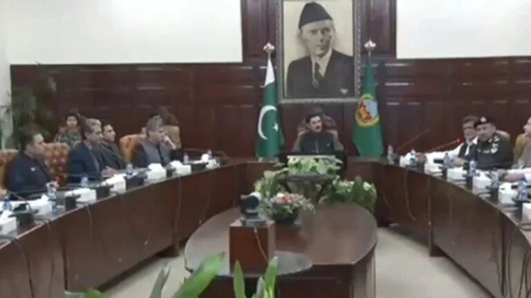 KP governor calls first Apex Committee meeting amid security concerns