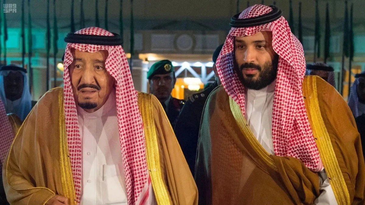 King Salman and Muhammad bin Salman