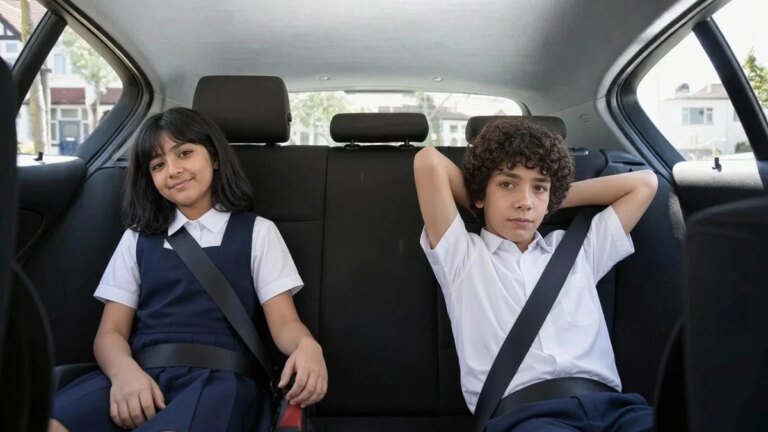 Children under 10 prohibited from sitting in front seats