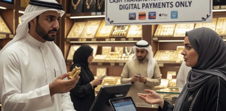 Kuwait bans cash transactions in gold