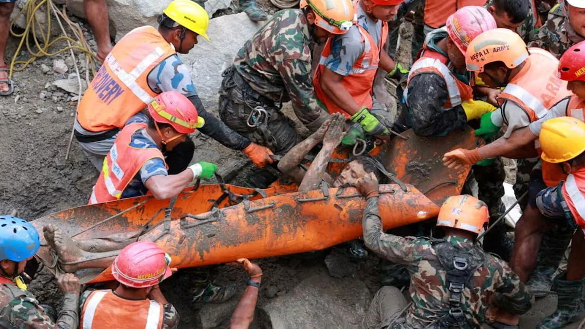 Nepal hydropower workers rescue