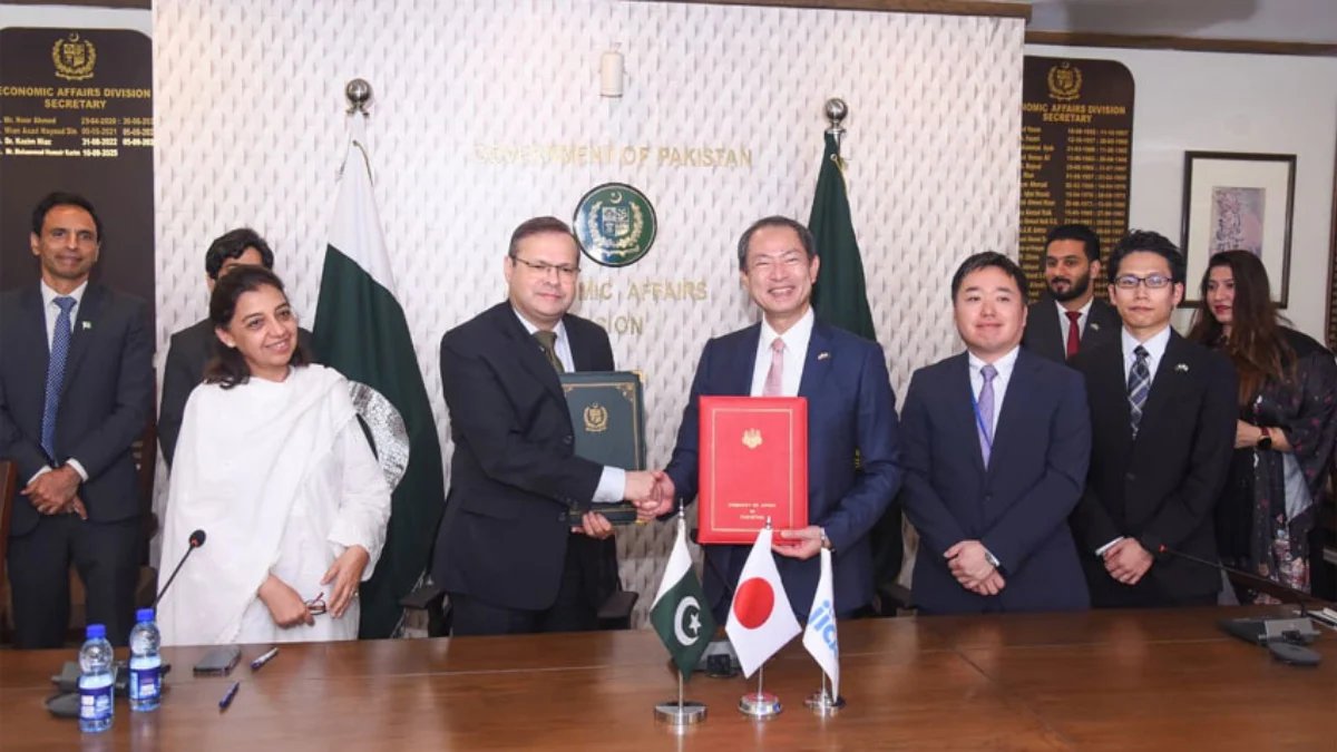 Pak Japan inked grant pact