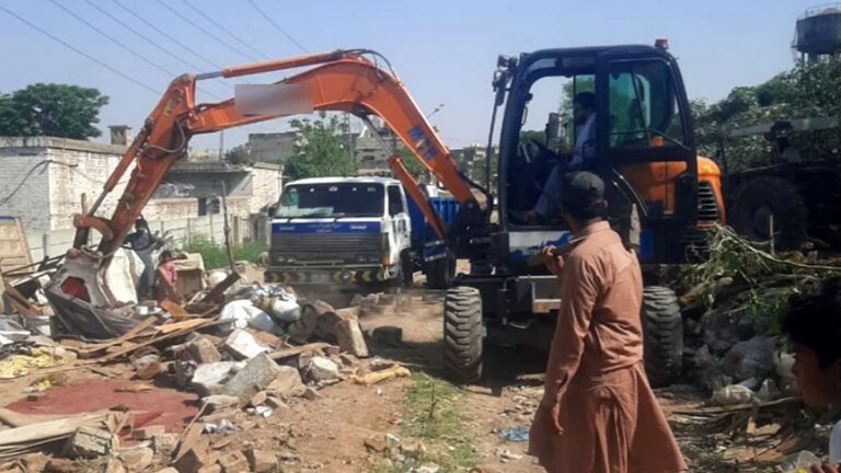 Pakistan Railways encroachment