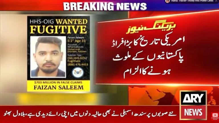 Pakistanis named in $700 million US healthcare fraud
