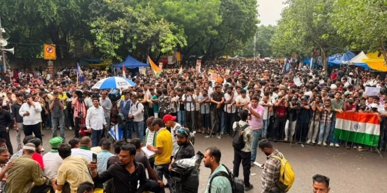 جنتر منتر پر سی جے پی کا احتجاج جاری، راہل گاندھی بولے
