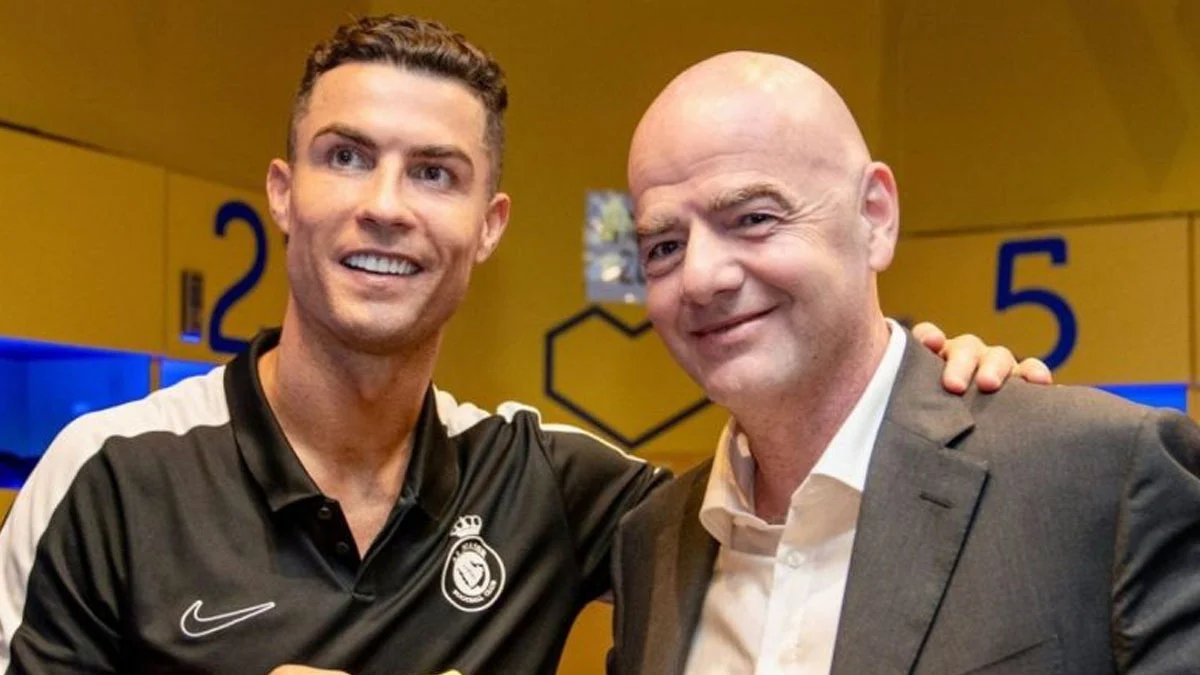 ROnaldo and Infantino