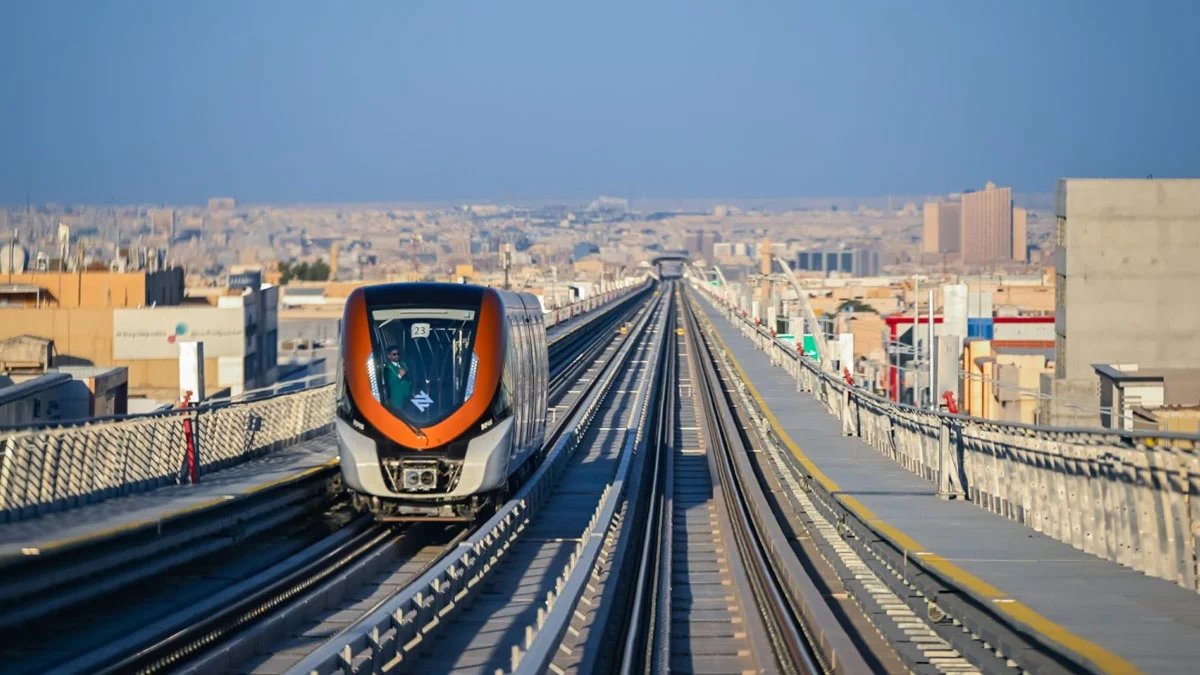 Riyadh Metro 94 train