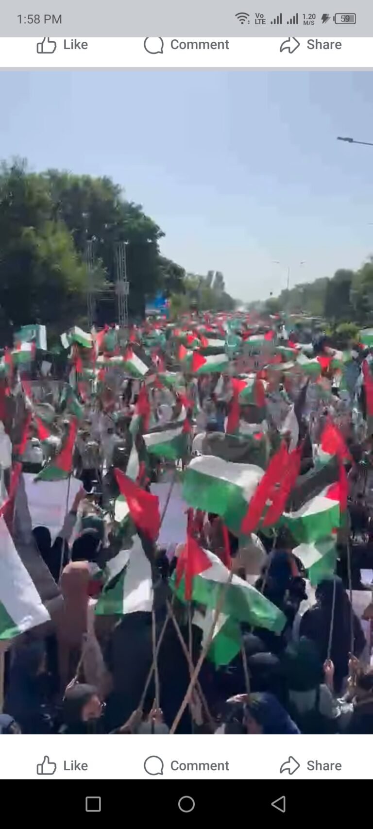 جماعت اسلامی کے زیر اہتمام بچوں کا غزہ مارچ، فلسطینی عوام سے بھرپور اظہارِ یک جہتی