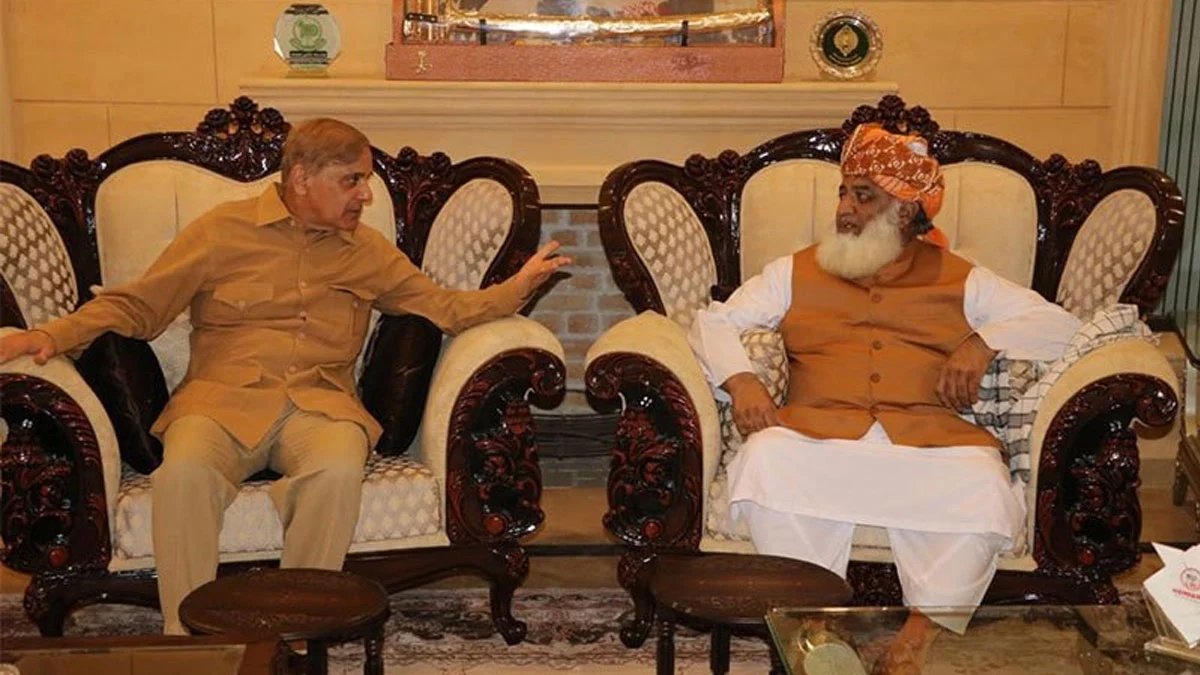 Shehbaz Sharif Fazlur Rehman PTI long march