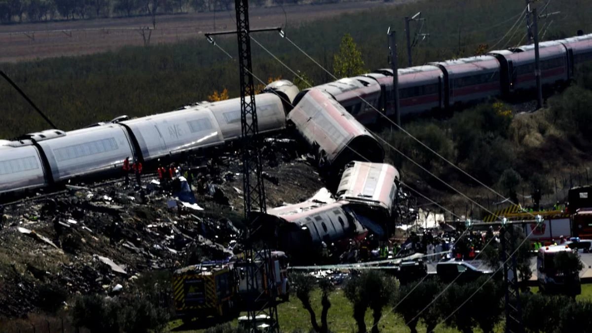Spains high speed trains collision