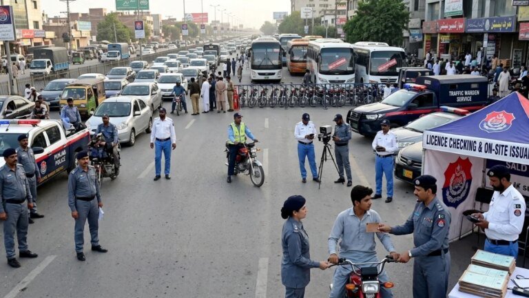 Punjab intensifies crackdown on driving without licences as new fees announced
